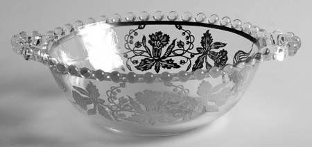 Candlewick Sterling Orchid Mayonnaise Bowl, Bowl Only