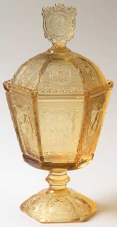 Zodiac Yellow (Sunshine) by Imperial Glass-Ohio