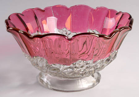 Garland Ruby Flashed (Panels) Large Fruit Bowl