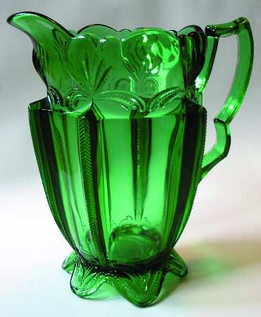 Herringbone Buttress Green by Indiana Glass
