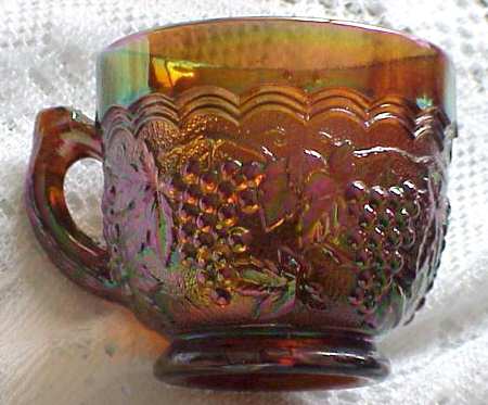 Vintage Carnival (Amber) Punch Cup