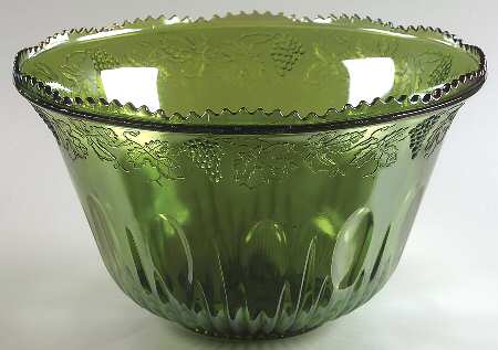 Princess Green Carnival Punch Bowl