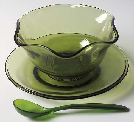 Olive by Indiana Glass