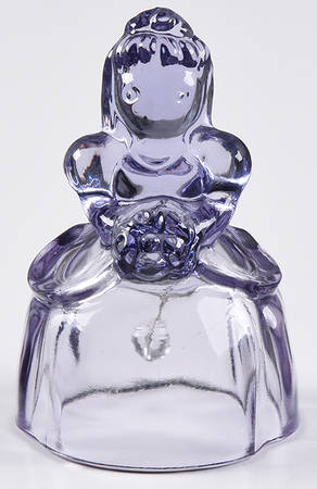 Heisey By Imperial Animals & Figurines Lavender Ice Victorian Belle