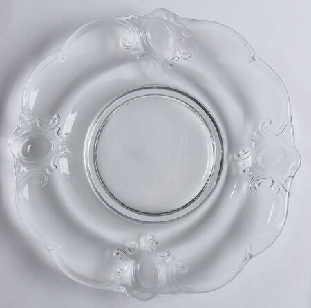 Heisey By Imperial Animals & Figurines Clear Land of Legend Plate