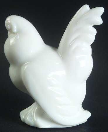 Heisey By Imperial Animals & Figurines Milk Glass Hen