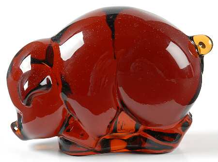 Heisey By Imperial Animals & Figurines Amber Sow Mama