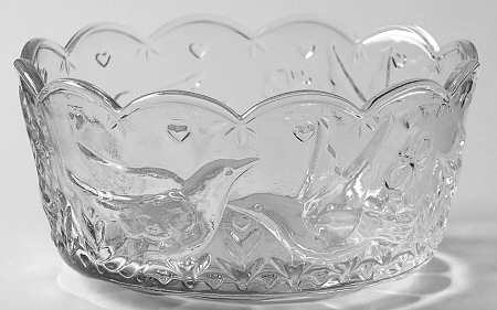 Spring Garden Bowl for Chip & Dip Set