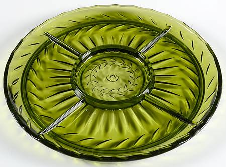 Laurel Green (Avocado) by Indiana Glass