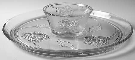 Floral (2 Piece) Buffet Service, Bowl and Plate