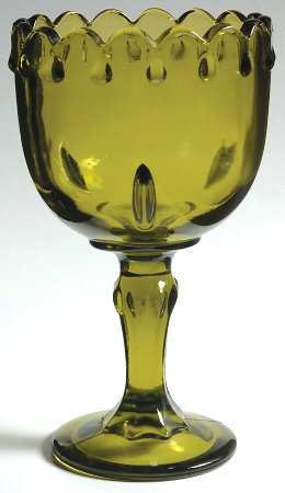 Teardrop Green by Indiana Glass