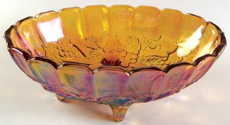 Garland Amber Carnival by Indiana Glass
