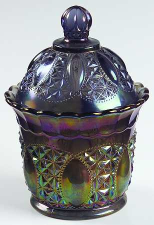 Oregon Blue Carnival by Imperial Glass-Ohio