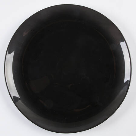 City Black Dinner Plate