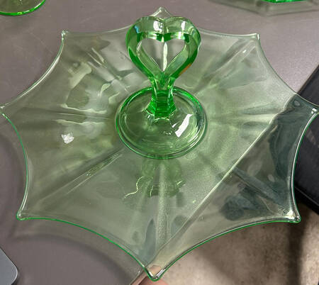Molly Green Opalescent by Imperial Glass-Ohio