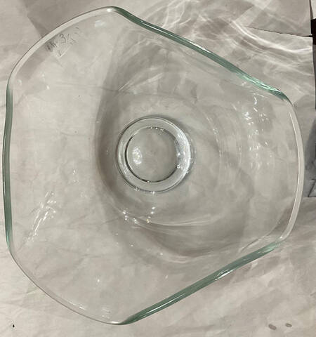 Heritage Clear 9" Salad Bowl