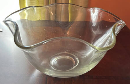 Heritage Clear 10" Salad Bowl