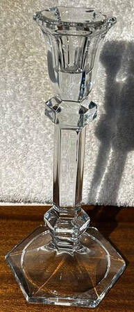 692 8" Single Light Candlestick