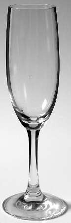 Blue Fluted Champagne