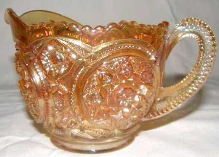 Snow Fancy Marigold by Imperial Glass-Ohio