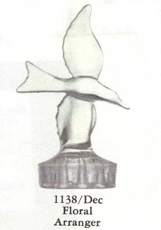 Cambridge Animals By Imperial Clear Frosted Seagull Flower Holder