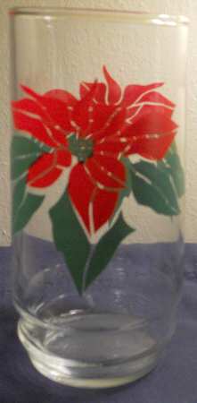 Poinsettia 16 Oz Flat Tumbler