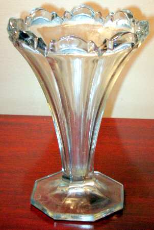 125 Clear 6" Flower Vase