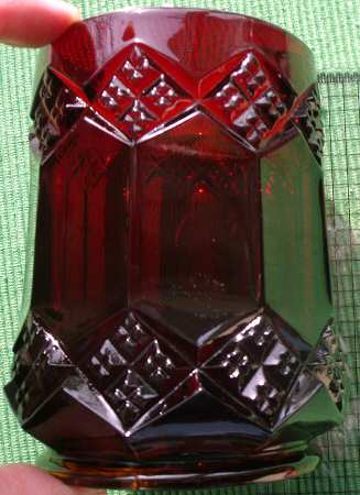 Three In One Ruby by Imperial Glass-Ohio