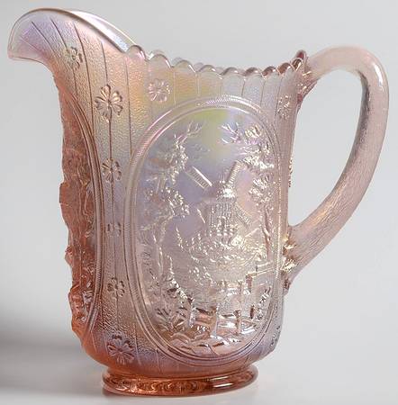 Windmill Pink Carnival 48 Oz Pitcher