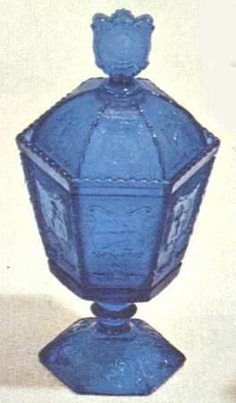 Zodiac Blue (Antique) by Imperial Glass-Ohio
