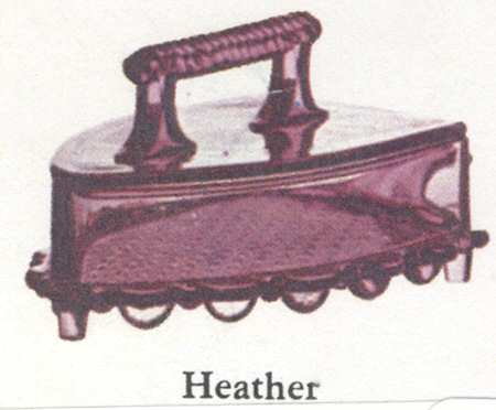 Flat Iron Candy Dish & Lid