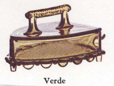 Flat Iron Candy Dish & Lid