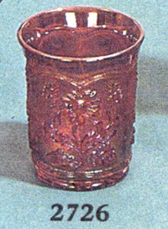494 Sunset Ruby 9 Oz Flat Tumbler