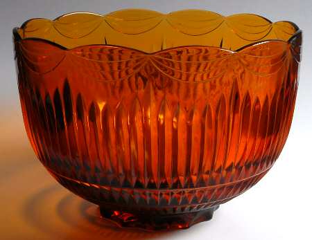 Royal Amber by Indiana Glass