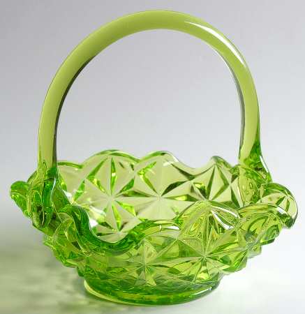Monticello Lime Green by Indiana Glass