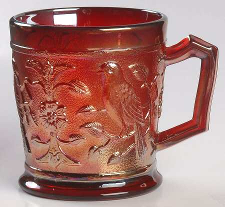Robin Red Carnival by Imperial Glass-Ohio