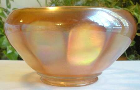 Smooth Panels Marigold 6" Cupped Bowl