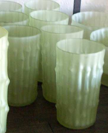 Bambu Green (Verde Frosted) 6 Oz Flat Tumbler
