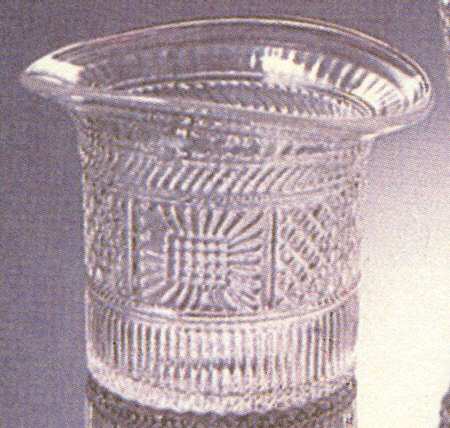 Diamond and Sunburst Clear 4" Topper (Top Hat)