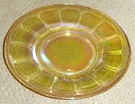 Wide Panel Marigold Bread & Butter Plate