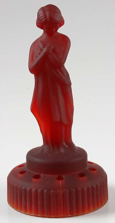 Mirror Images Animals Draped Lady W/Ribbed Base & Holes