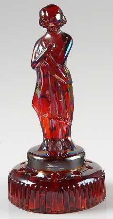 Mirror Images Animals Draped Lady W/Ribbed Base & Holes