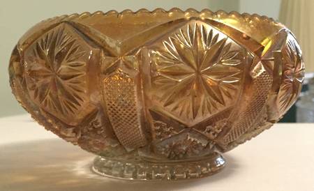 Mogul Variant Marigold (Carnival) 5" Cupped Bowl