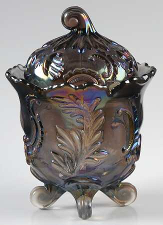 176 Smoke Carnival by Imperial Glass-Ohio