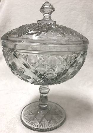 ING13 9" Compote & Lid
