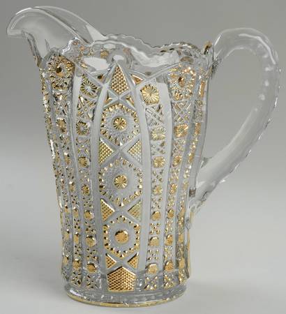 Daisy and Button Gold Accents by Imperial Glass-Ohio