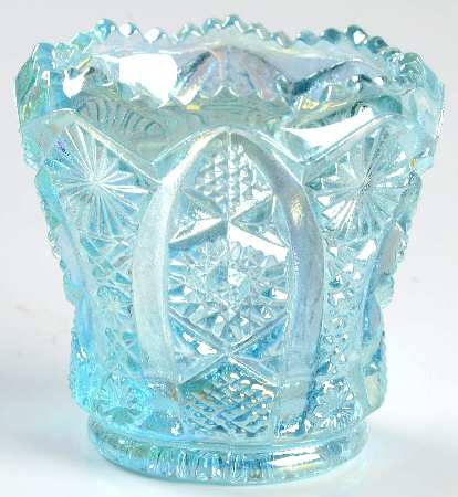 Daisy and Button Light Blue Carnival by Imperial Glass-Ohio