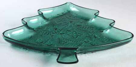 Christmas Tree 13" Tree Shape Platter