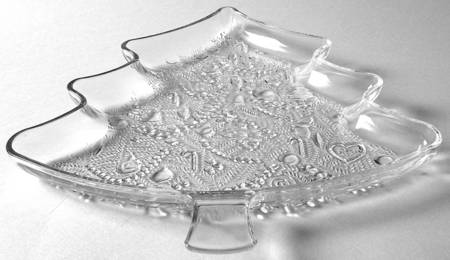 Christmas Tree 13" Tree Shape Platter