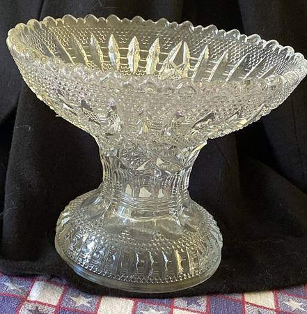 464 Clear Punch Bowl Stand